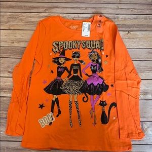 NWT Children’s Place Halloween Long Tee - Size M